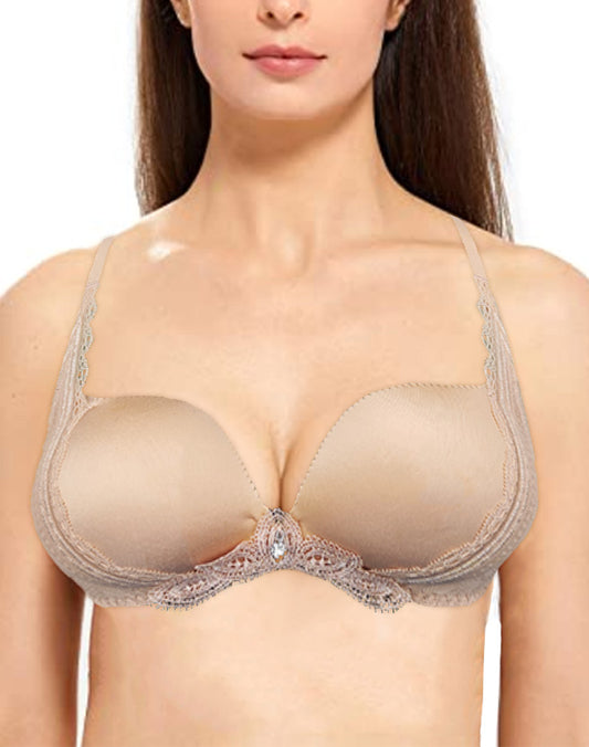 Lace Cover Pushup Bra