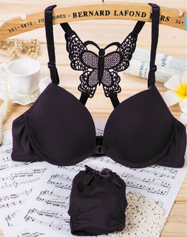 Butterfly Bra With Panty