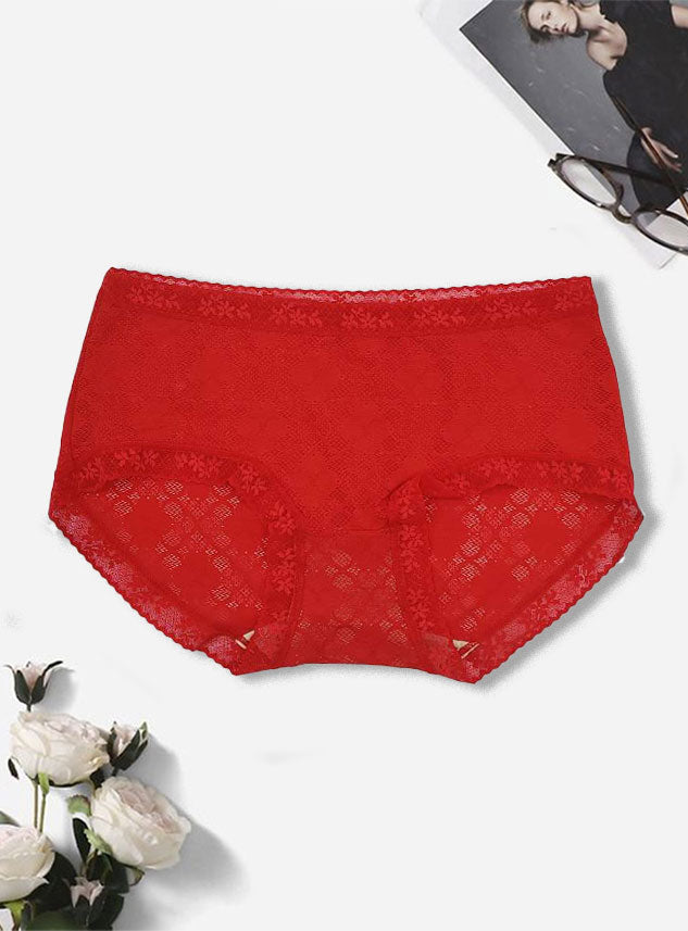 Soft Net Cotton lace panty