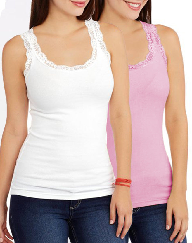 PACK OF 2 Lace Strap Camisole